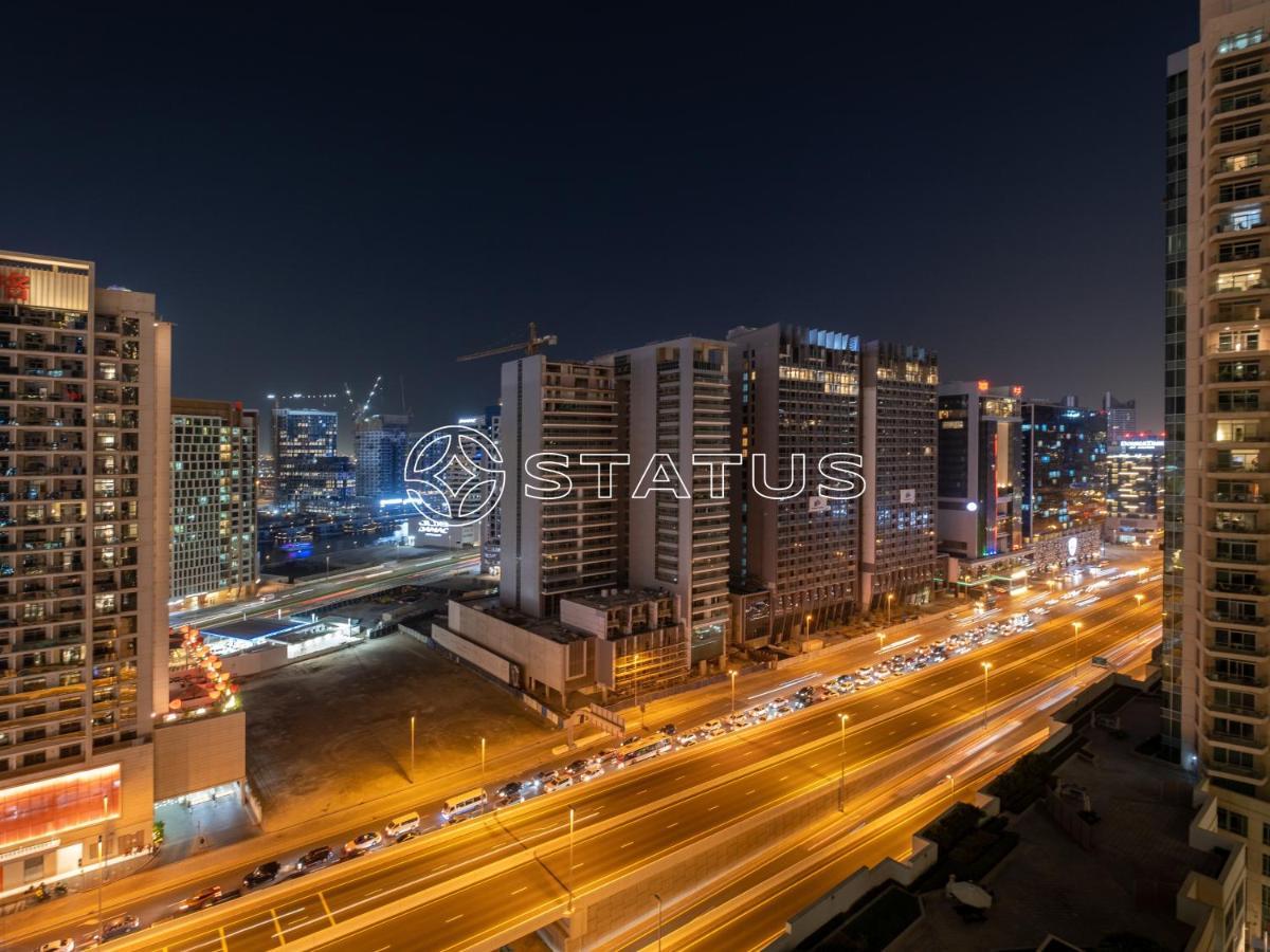 Canal View Studio - Burj Al Najoom-L14 - Near Dubai Mall Buitenkant foto